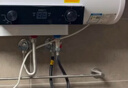 志高（CHIGO）电热水器家用储水式卫生间洗澡2200W出水断电扁桶双胆速热热水器 高配数显+出水断电 60升(3人) 实拍图