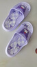 三丽鸥美乐蒂儿童凉拖鞋夏季女童室内洗澡防滑宝宝家居男童一字拖 紫色库洛米 34/35【内长约21.5cm】 实拍图