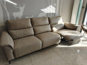 顾家家居（KUKA）智能零靠墙电动功能头层牛皮沙发客厅6196大咖2.77M左电动燕麦色 实拍图