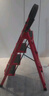 忆琳居梯子家用安全人字梯折叠梯伸缩多功能楼梯便捷扶梯加厚红色四步 实拍图