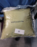 海澜之家（HLA）棉麻抱枕靠枕轻奢超柔简约靠背垫客厅靠枕套含芯纯色靠包沙发靠垫 简约 抹茶绿 枕套+枕芯【45*45cm】 实拍图