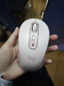 罗技（Logitech）优选系列M550（M650同款造型）无线蓝牙鼠标 商务家用办公轻音 便携笔记本台式机电脑鼠标 粉色 实拍图