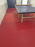 利德（LIDE）乒乓球地胶室内羽毛球篮球匹克球场地胶垫pvc运动地胶塑胶地板垫 乒乓球专用-红布纹4.5mm 实拍图