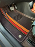 手工裁剪360航空软包汽车脚垫适用小米蔚来本田大众现代别克日产 【全国包安装5座】墨黑色+雪妮丝 下单请留言车型+年款+几座 实拍图