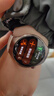 HUAWEI WATCH 5 42mm高端款烁金色904L不锈钢表壳星云杏素皮复合表带首创X-TAP智感窗eSIM华为智能手表 实拍图