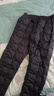 雅鹿【90%鸭绒】羽绒裤男内穿加绒中老年大码高腰男女同款保暖防寒裤 实拍图