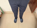 必迈（bmai）秋冬新款跑步轻弹抓绒长裤腰包款防风保暖训练运动裤通勤训练长裤 黛蓝 XL 男 实拍图