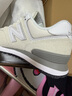 NEW BALANCE NB574官方休闲鞋男鞋女鞋秋冬透气网鞋复古经典百搭网面运动鞋 浅灰色 ML574EVW 38 (脚长23.5cm尺码详询客服) 实拍图