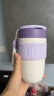 物生物保温杯女士手持咖啡杯高颜值水杯大容量吸管杯子送女友新年礼物 实拍图
