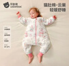 贝肽斯婴儿睡袋纯棉恒温儿童分腿睡袋婴幼儿防踢被睡衣四季双层 秘境M 实拍图