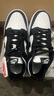 耐克男子轻便皮面运动鞋春季平底胶底板鞋NIKE DUNK LOW DD1391 100白色/黑/白色 40 实拍图