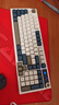 惠普（HP）K500F机械手感键盘 无线蓝牙三模静音 多功能旋钮办公游戏台式电脑笔记本通用键盘 三拼奶黄色 实拍图