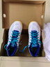 尤尼克斯羽毛球鞋yy入门级训练减震动力垫男女SHB101CR 白/蓝42码 实拍图