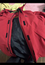 骆驼（CAMEL）三防冲锋衣户外登山服防风防水防污三合一运动外套 AD12263514X,抓绒内胆耀眼红男女 XL 实拍图
