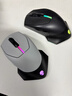 外星人（Alienware）AW610M 游戏鼠标 家用双模2.4G无线充电电竞鼠标 人体工学机械宏无线rgb高端外设 白色 实拍图