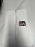 Apple/苹果 Watch Series 10 智能手表GPS款46毫米玫瑰金色铝金属表壳淡桃粉色运动型表带M/L MX2A3CH/B 实拍图