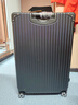 SOO行李箱男拉杆箱大容量旅行箱学生密码箱女商务皮箱子 28英寸黑色 实拍图