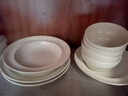 奶油螺纹法式餐具草帽盘深盘碗盘套装高级感好看的米饭碗家用碗 4个4.5寸碗+2个8寸深盘+2个8寸浅盘 实拍图