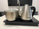 格来德（Grelide）茶台烧水壶一体智能全自动上水电热煮茶炉茶具套装可嵌入式316L不锈钢泡茶专用恒温煮茶器春节送礼 0.8L 升级加厚316L+高温清洗-108ET1 实拍图