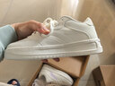 安踏轻松2丨板鞋女经典简约运动鞋百搭小白鞋厚底增高低帮休闲鞋 实拍图