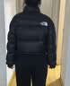 北面（The North Face）美版1996Nuptse男女款羽绒服潮牌经典户外700蓬-鸭/鹅绒随机发 NF0A5GGE女款高腰KX7-无畏黑 XS 实拍图