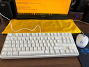 ikbc C87机械键盘有线键盘87键 游戏键盘键盘办公打字手感好电脑键盘樱桃键盘新年礼物 白色茶轴有线 实拍图