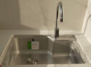 九牧（JOMOO）不锈钢拉丝水槽大容量洗菜盆洗碗池大单槽龙头套餐68*45 02390 实拍图