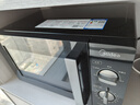 美的（Midea）变频微波炉 双旋便捷操作 五档火力速热 360°转盘加热 20L精巧容量 微碳系列PM20A1 实拍图