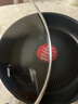 特福不粘煎锅家用牛排平底煎锅少油烟有钛煎饼锅电磁炉燃气灶通用28cm 实拍图