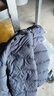 鸭鸭（YAYA）儿童轻薄羽绒服短款小童中大童连帽男女童2023秋冬洋气童装外套 雾霾蓝 110 实拍图