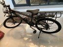 永久自行车成人山地车自行车学生男女铝合金变速公路自行车油碟单车 【钢架/全套轴承】黑金色 27速 24寸【推荐145-170cm】 实拍图