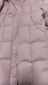 森马（Semir）陈都灵90绒子羽绒服女长款可拆卸大毛领甜美外套25冬109725113006 实拍图
