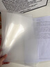 得力（deli）A4透明硬质文件夹L型文件袋硬胶套单片夹PP文件套11孔活页插袋打孔防水资料夹保护膜票据合同收纳 A4文件套丨光面加厚丨10个装 晒单实拍图