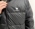 骆驼火山羽绒服男女款城市轻户外加厚防寒面包服冬季外套 黑色 M 实拍图