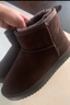ZHR雪地靴女2025新款加绒保暖女靴真牛皮防水短靴女棉鞋 咖啡色39 实拍图