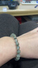 石玥珠宝臻品7-8mm天然绿幽灵手串本命年转运珠手链男女士款 水晶玛瑙 实拍图