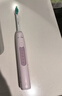 飞利浦（PHILIPS）【肖战推荐】声波电动牙刷钻石3系 年货节礼物 情人节情侣送男生/女友 微泡水流HX5181/01皓月白 实拍图