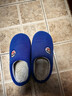 大嘴猴（paul frank）棉拖鞋女秋冬情侣时尚家居厚底毛绒保暖棉鞋男PF806 实拍图