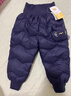 巴拉巴拉童装婴儿羽绒裤男童长裤女童裤子冬装保暖裤宝宝高腰护肚萌趣可爱 实拍图