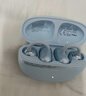 QCY C50 小耳球蓝牙耳机耳夹式AI翻译耳机不漏音骨传导概念碳纤维振膜云感佩戴通话降噪长续航 冰海蓝 实拍图