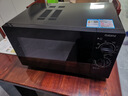 格兰仕（Galanz）微波炉烤箱一体机 平板式不锈钢内胆23升大容量家用光波炉机械旋钮操作简单G80F23SP-M8(S0) 实拍图