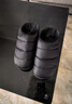京东京造【甄选羽绒】棉拖鞋居家户外抗寒加厚室内防滑男士夜色黑42-43 实拍图