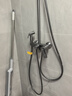 九牧（JOMOO）花洒淋浴花洒套装枪灰自动除垢增压喷枪淋浴器36484-526/HBS-1 实拍图
