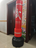 爱倍健（AIBEIJIAN） 拳击沙袋立式家用散打沙袋成人不倒翁拳靶沙包健身训练器材 1.7米【红武字】360°踢腿训练 实拍图