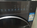 海尔滚筒洗衣机全自动10KG 新品 带烘干 防生锈537超薄平嵌 525大筒 蓝盾除菌 商场同款XQG100-HL58A1 实拍图