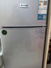 志高（CHIGO）小冰箱迷你小型家用冷藏冷冻两用宿舍出租房用双门办公室电冰箱节能省电 【一级能效】58L银色【三天约一度电】 实拍图