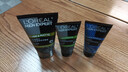 欧莱雅（LOREAL）男士洗面奶控油清痘深层清洁磨砂抗黑头角质氨基酸洁面乳男青少年 炭爽控油双效洁面膏100ml+50mlx2 实拍图