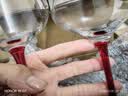 CLITON红酒杯家用高脚杯玻璃杯勃艮第葡萄酒杯彩杆杯套装黑底红杆2只 实拍图