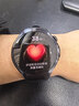 HUAWEI WATCH 5 42mm基础款深锖色不锈钢表壳幻月黑氟橡胶表带首创X-TAP智感窗eSIM通信手表华为智能手表 实拍图