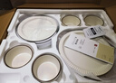 JIWOO碗盘餐具整套碗筷盘子家用菜盘子结婚礼物送新人乔迁之喜搬家礼物 实拍图